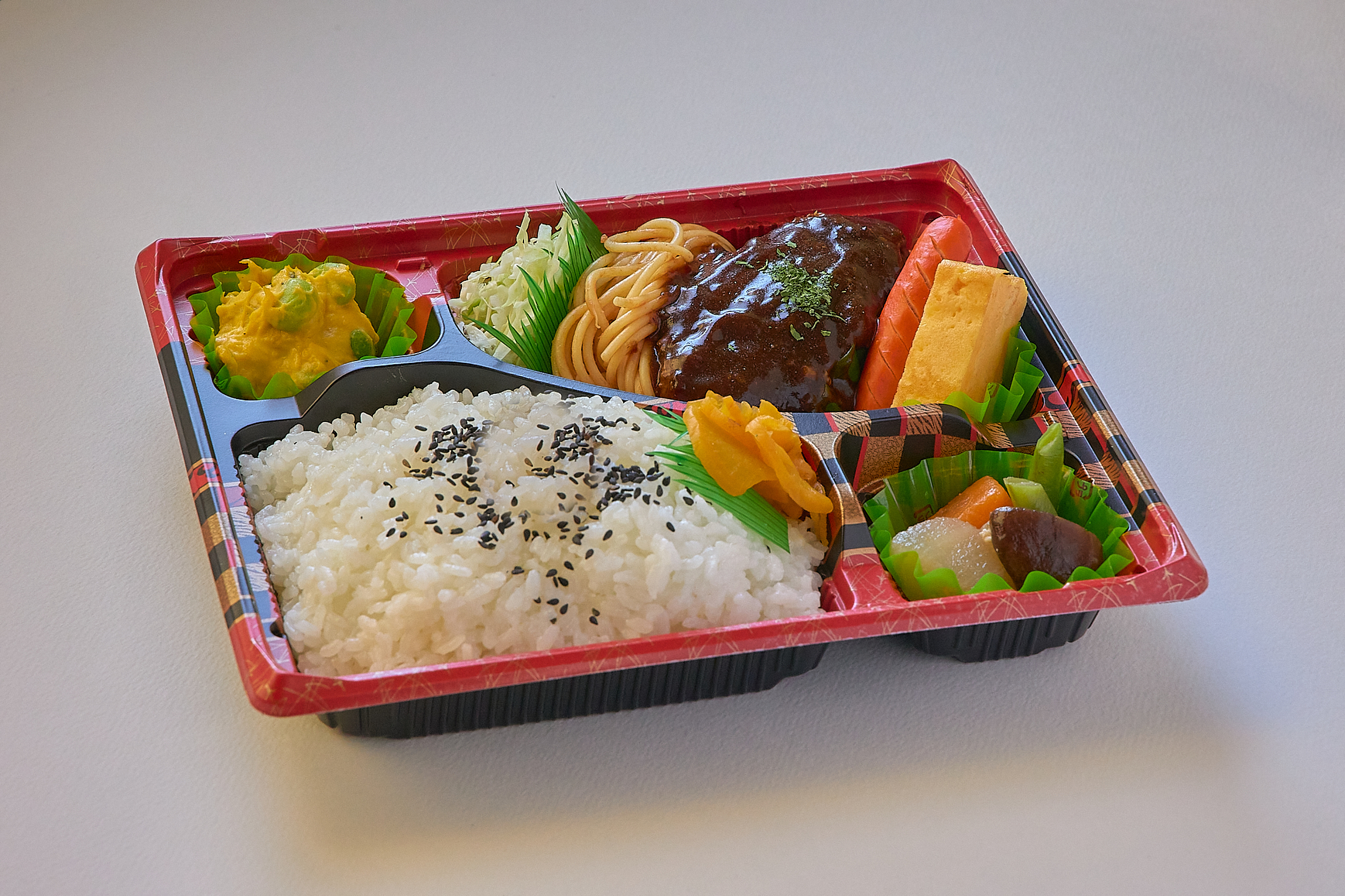 ハンバーグ弁当 茨城県 ひたちなか市 お弁当 仕出し 秀かつ 水戸市 那珂市 東海村 大洗町