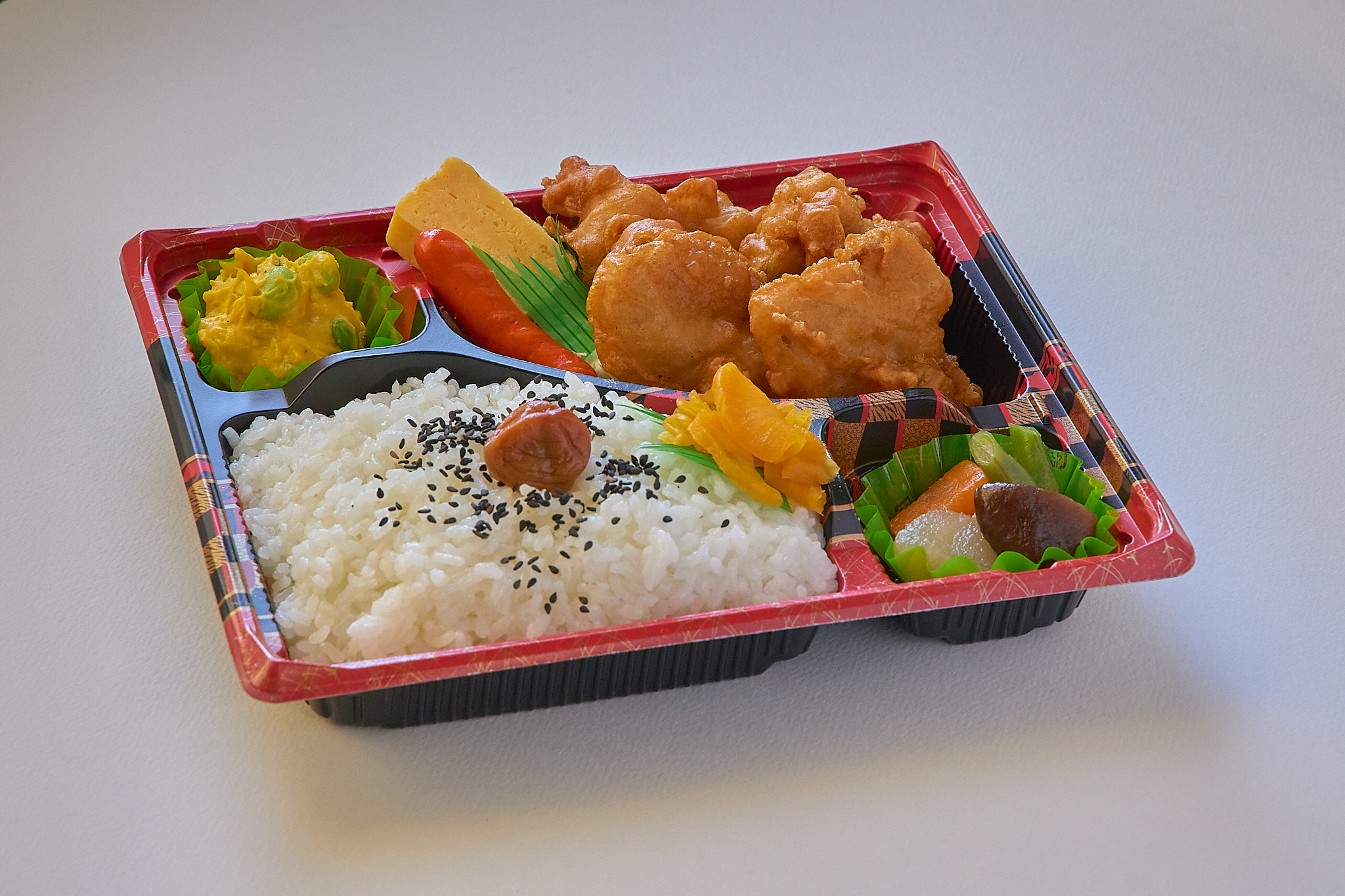 唐揚げ弁当 茨城県 ひたちなか市 お弁当 仕出し 秀かつ