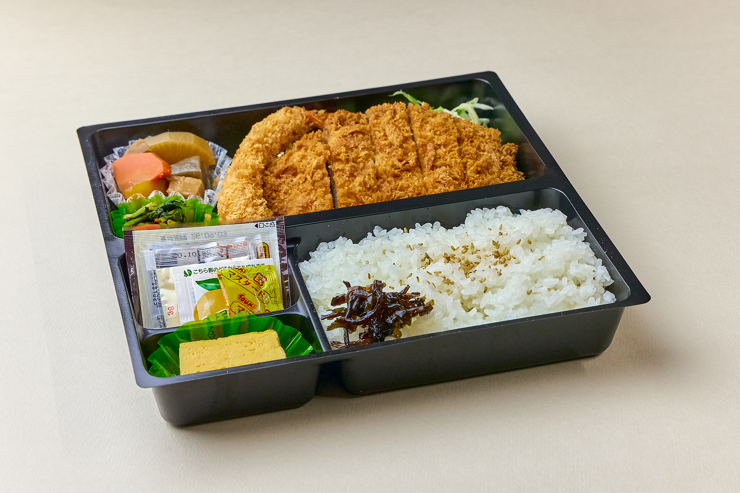 とんかつ＆エビフライ弁当（低温熟成ポークの肉厚ロースかつ）茨城県 ひたちなか市 お弁当 仕出し 秀かつ 水戸市 那珂市 東海村 大洗町 勝田 那珂湊